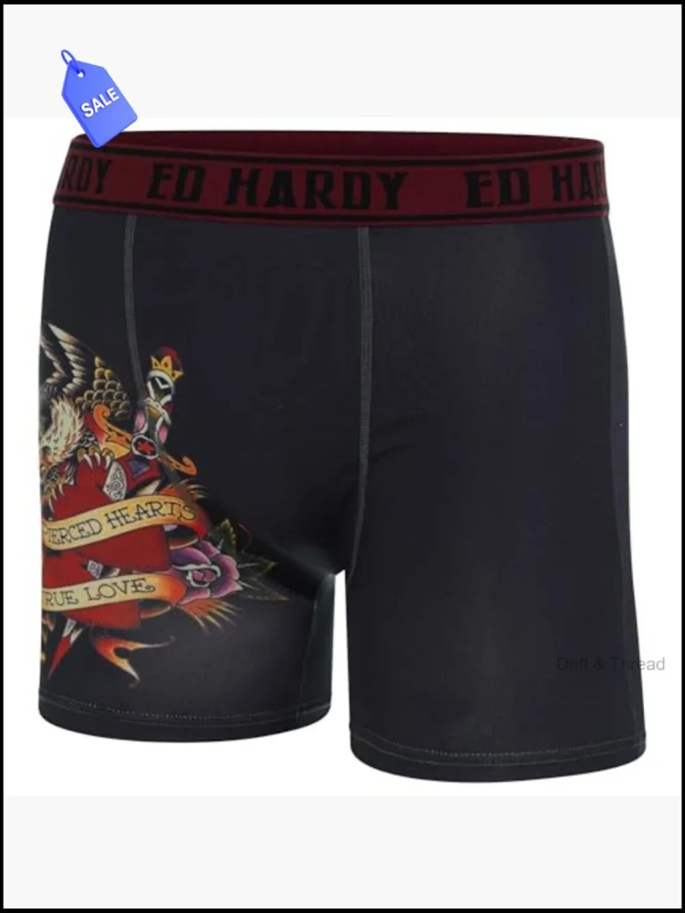 Men's Boxer Briefs 4 Pack - Soft Stretch Performance Underwear